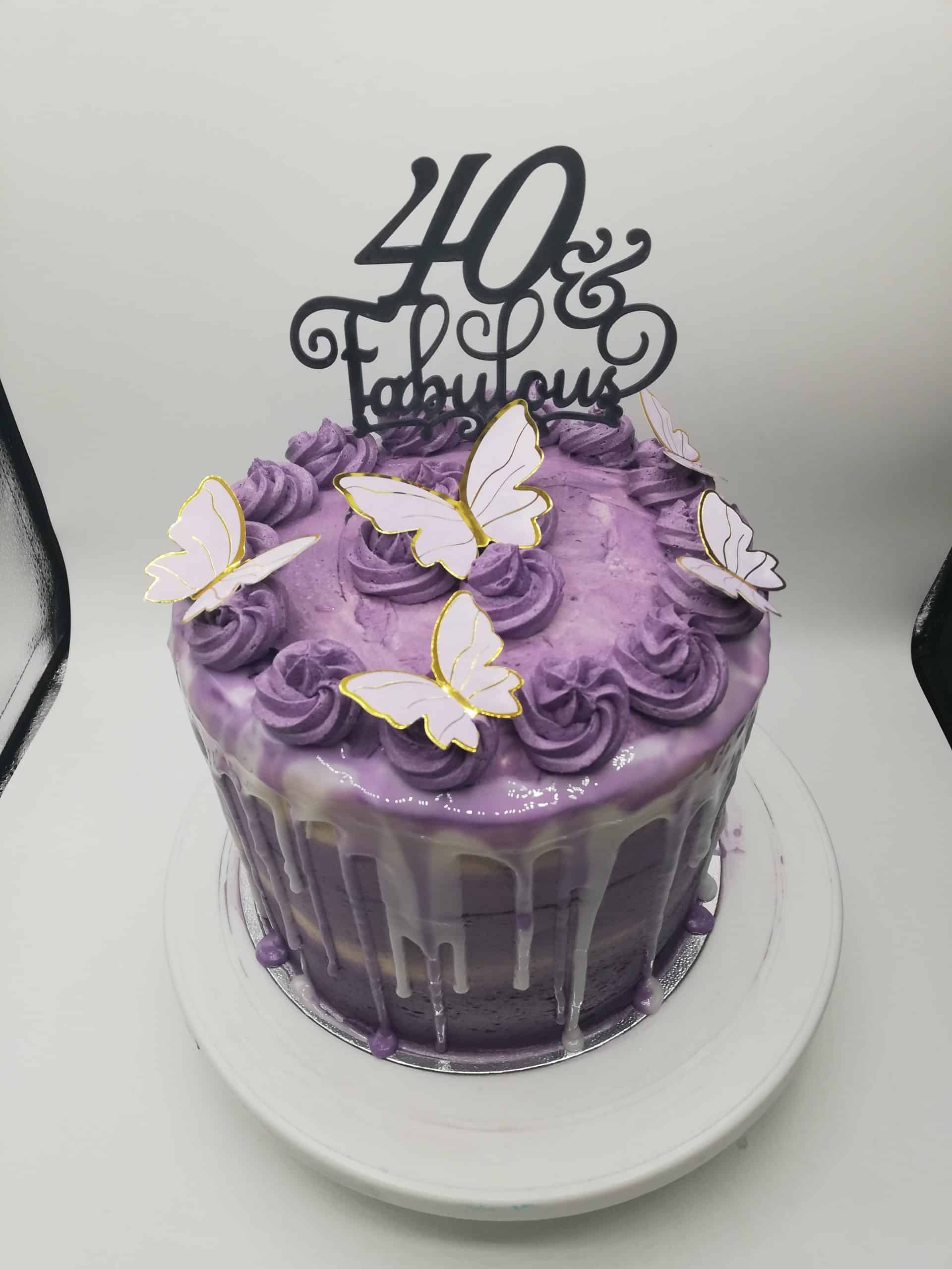 No.40 Cake | Number birthday cakes, 40th cake, 40th birthday cakes
