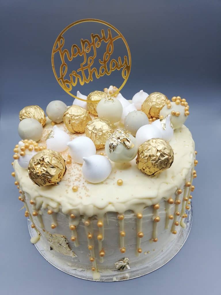 Best Ferrero Rocher Cake - Christmas Gifts - 5 Star Cookies