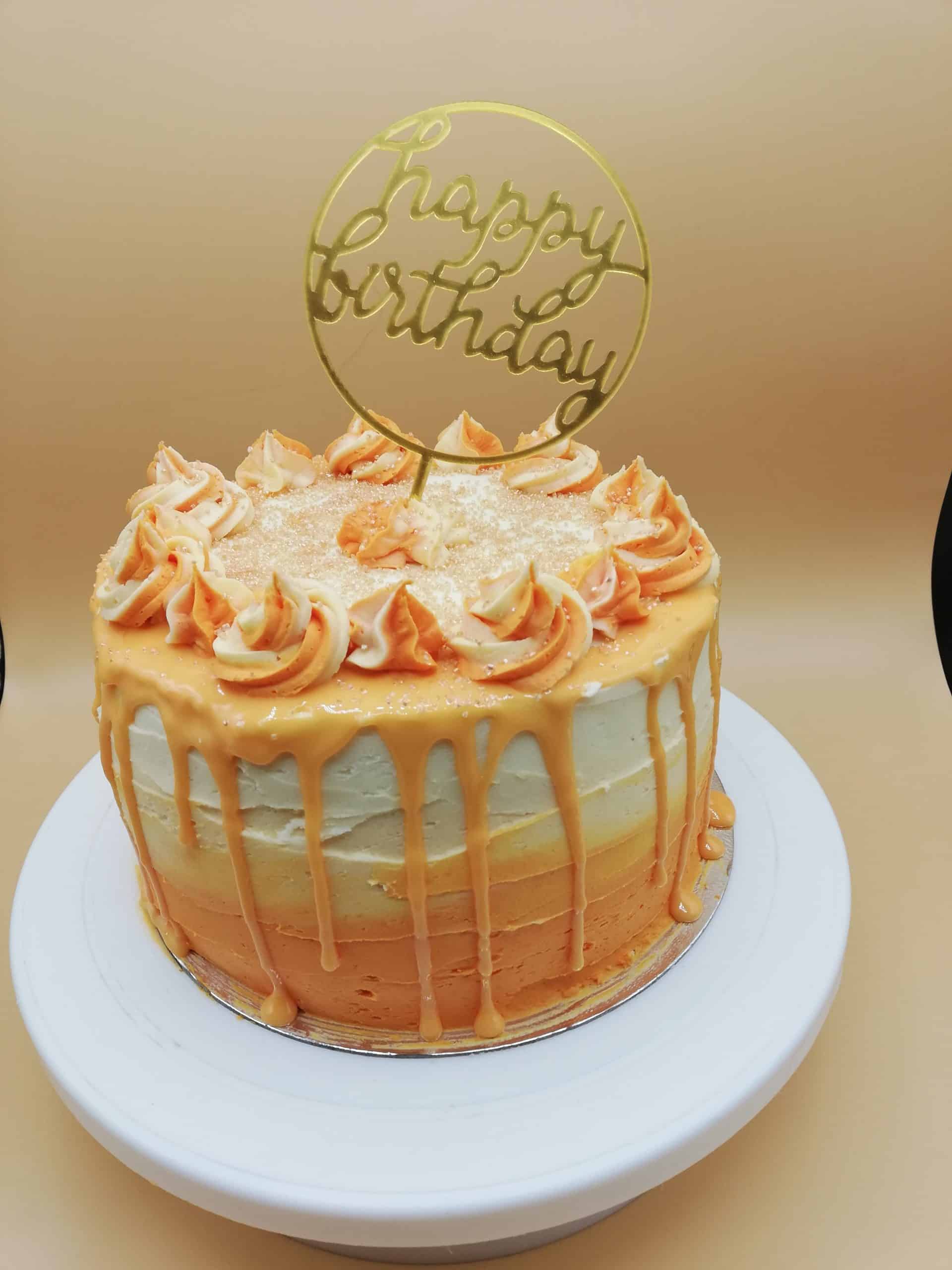 Citrus cake - customize — Nutmeg Cake Design