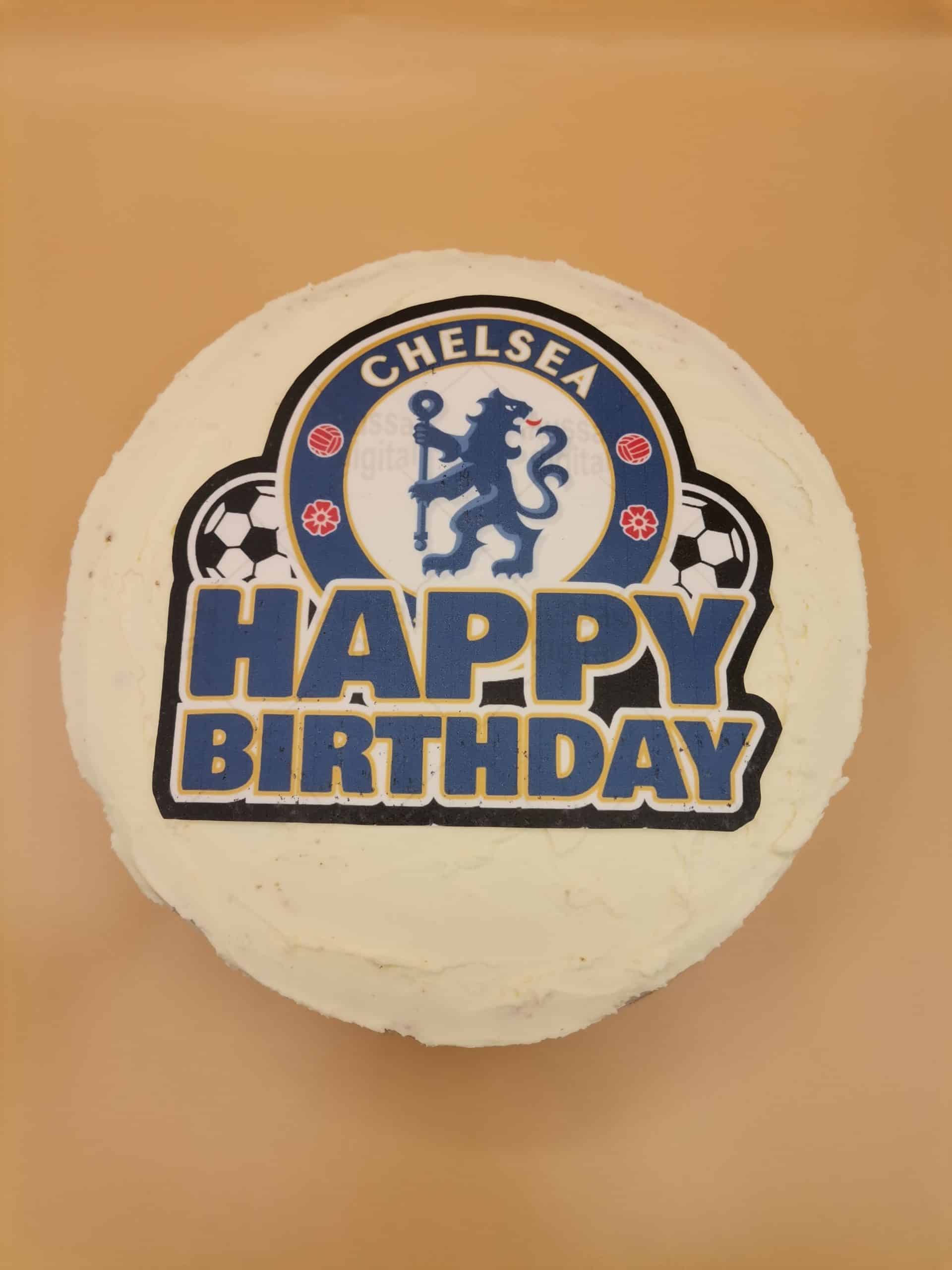 Chelsea Football Club Birthday Cake  Anges de Sucre